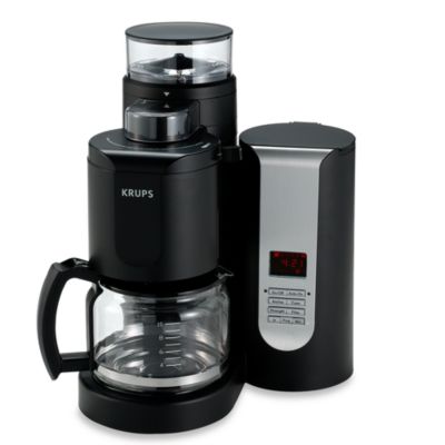 Buy Krups Duo Filter 10-Cup Pro Grinder-Brewer Coffee Maker from Bed Bath & Beyond